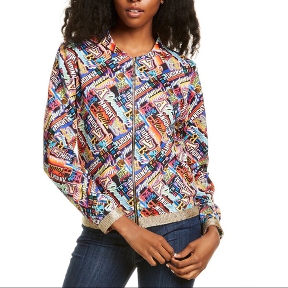 ANNA KAY Jackets & Blazers - ANNA KAY GALA BOMBER JACKET SIZE 4